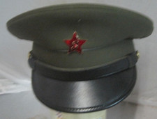 Schirmmütze  Offizier   Rote Armee  Fasching Karneval  Halloween Gr.  55 Putin