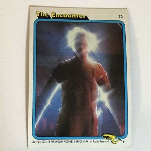 Star Trek 1979 Trading Card #70 The Encounter - Picture 1 of 2