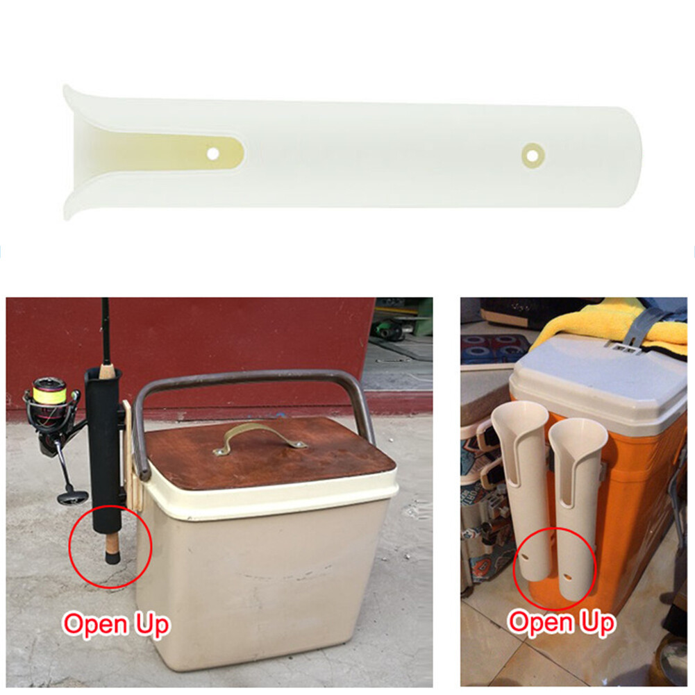 Fishing Rod Rack Holders Boat Insert Pole Tube Mount Support (White) eBay