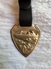 vintage antique pocket watch fob Vintage Speed Boat-1930-35