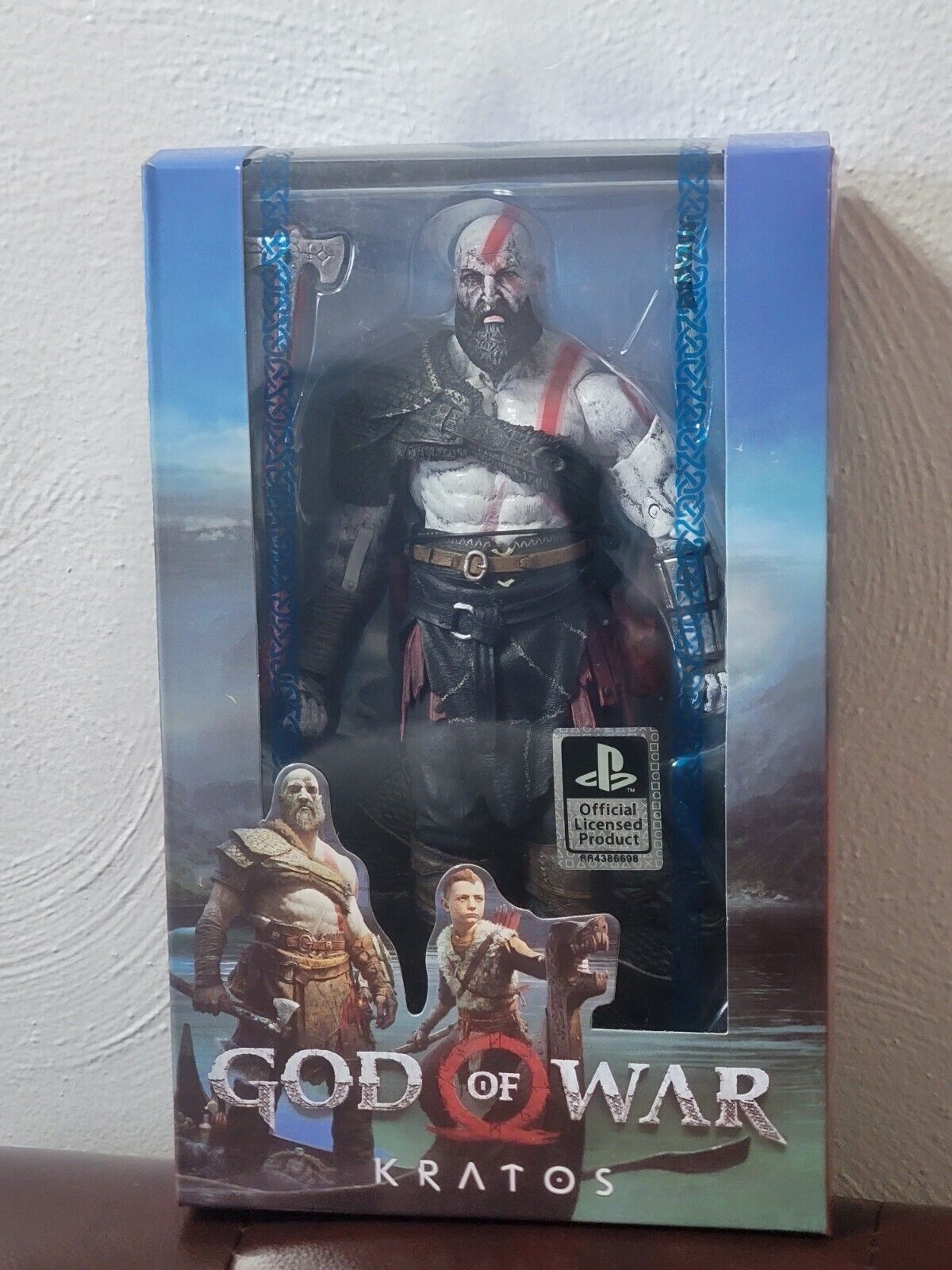 Open Box NECA - God of War 2018 - 1/4 Scale Action Figure - Kratos -  Olympus 17