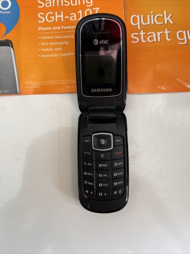 AT&T Samsung SGH-A107 Flip Cell Cellular Phone - Picture 2 of 11