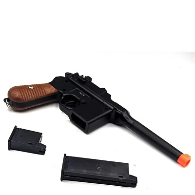 UKARMAS UKARMS G12 Ultra-Grade Metal WWII C96 Pistol Airsoft Gun WW2 Role Play