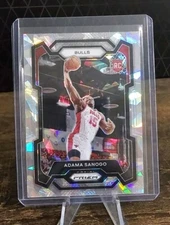 2023-24 Panini Prizm - Cracked Ice Prizm #286 Adama Sanogo (RC) *BULLS*