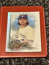 2022 Allen and Ginter Hot Box Silver Portrait Foil Bo Bichette Blue Jays
