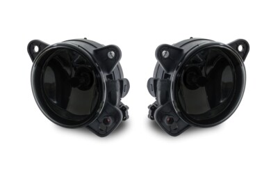 For VW Crafter 2006-05/2013 2X Fog Lights Black Smoke HB4 Bulbs L + R