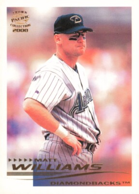 #ad 2000 Pacific Crown Collection #18 Matt Williams Arizona Diamondbacks $0.99