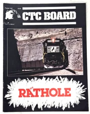 Aug 1987 CTC Board Railroad Train Magazine The Rathole Norfolk Southern SD60