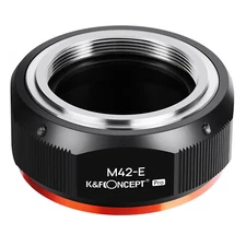 K&F Concept Adapter Pro for M42 Screw Lens to Sony E Mount Camera NEX a7R2 A7R3