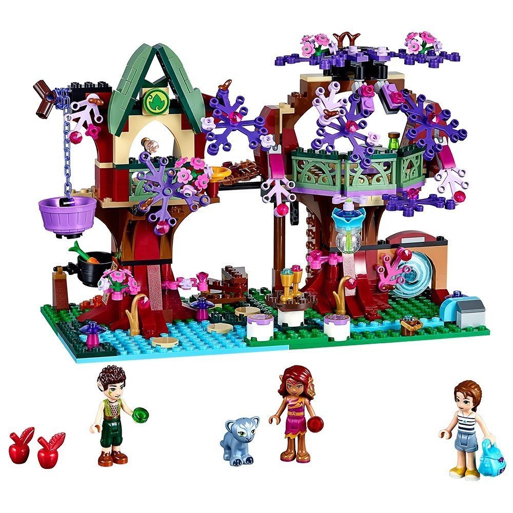 Lego Elves 41075 Elves TREETOP HIDEAWAY Emily Jones NISB Gift | eBay