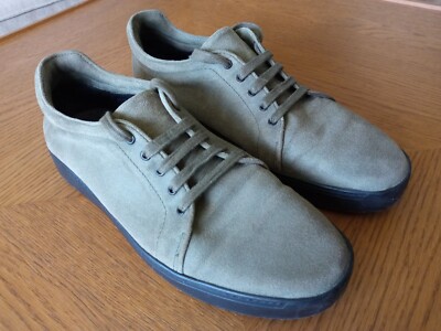 RAG & BONE Low Top Sneaker Schuhe Gr. EU 41 / US 8, Grün, Velourleder Suede