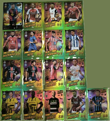 Topps Match Attax Champions League 24/25 alle Scream Team + Limited Edition