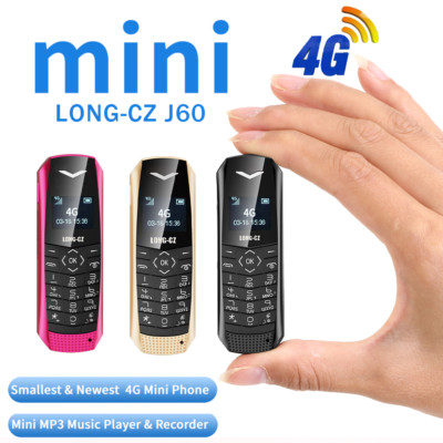 4G GSM Mini Handys SIM Karte Zifferblatt Bluetooth Handliche Handy MP3 Player