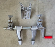 Zyliss Swiss-Made Bench Vise Portable All-Purpose Aluminum Clamp System 