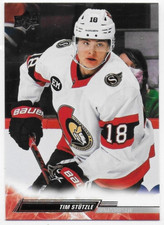 2022-23 Upper Deck #129 Tim Stutzle - Ottawa Senators