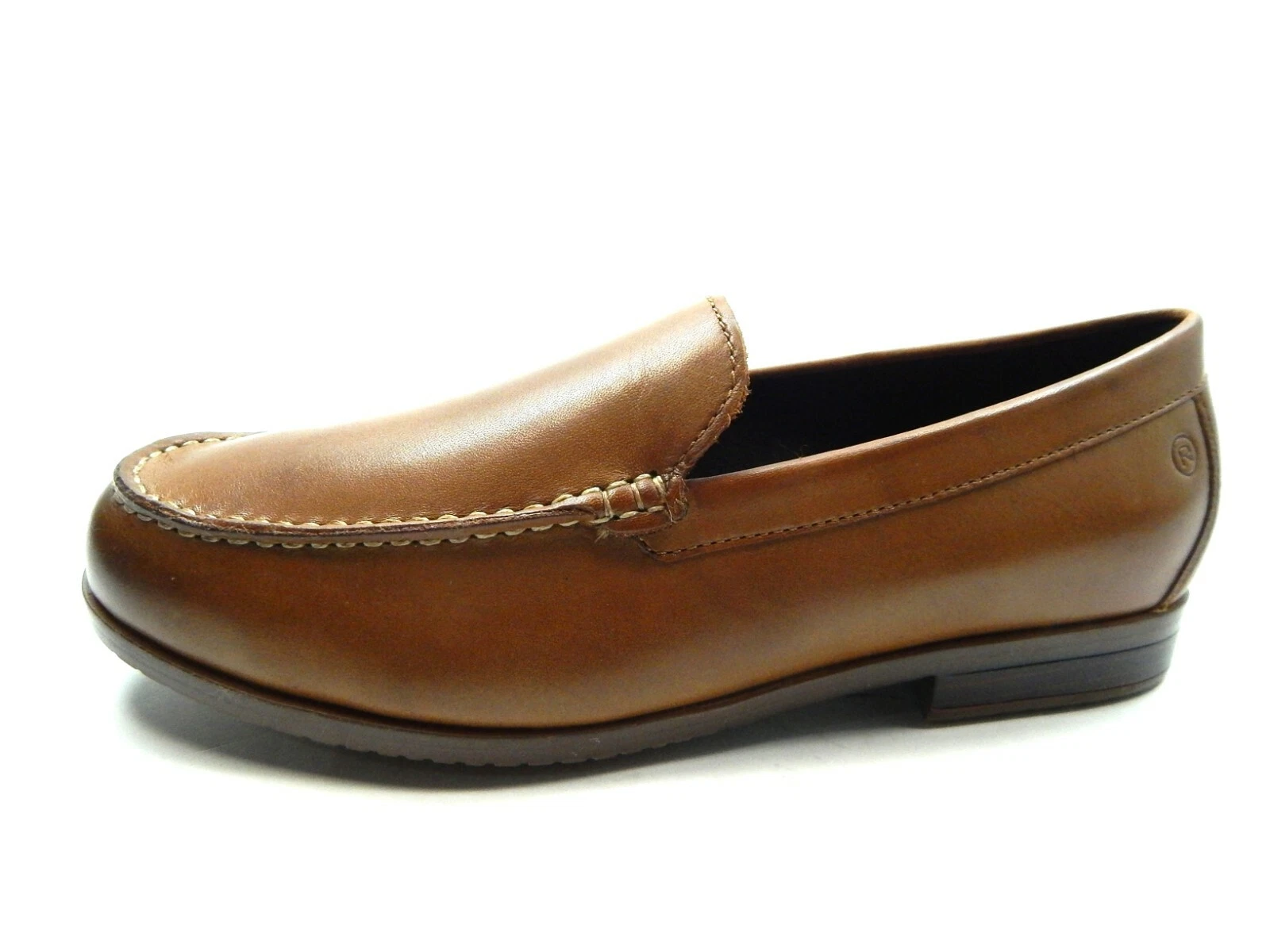ROCKPORT MEN'S CLL2 VENETIAN CH8780 TAN FLEXIBLE SHOES SIZE 7 (WIDE)