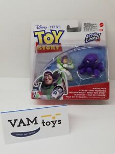Disney Pixar Toy Story 3 Action Links Buddy Pack Buzz Lightyear Stretch octopus 27084948165 | eBay