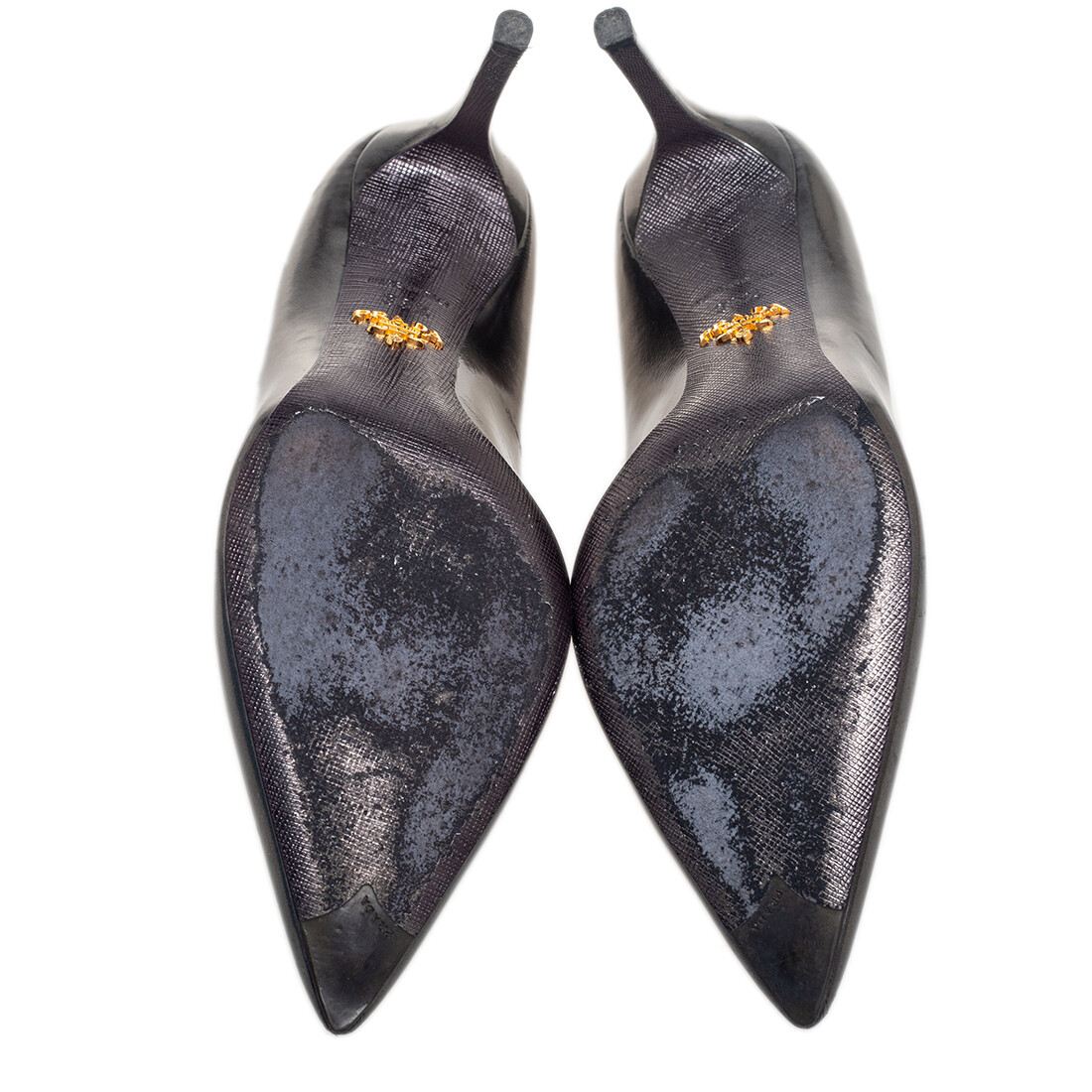 Prada Metallic Grey Leather Pointed Toe Pumps Size 36.5 | eBay Prada Metallic Grey Leather Pointed Toe Pumps Size 36.5 | eBay