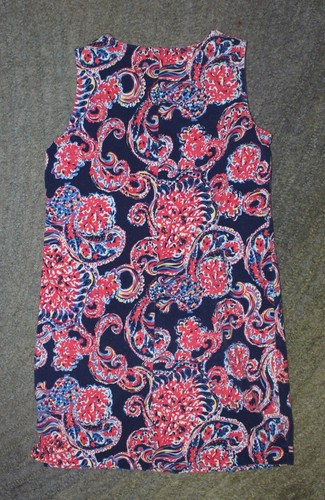 Lilly Pulitzer Girls Sleeveless Shift Dress - Size L (8-10) - EUC - Picture 4 of 4