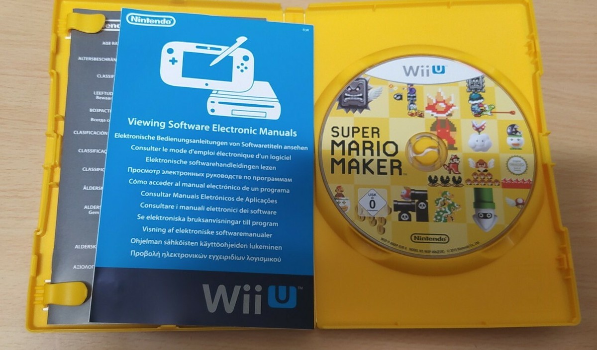 Super Mario Maker Wii U - Édition Collector Neuve Et Scellée !