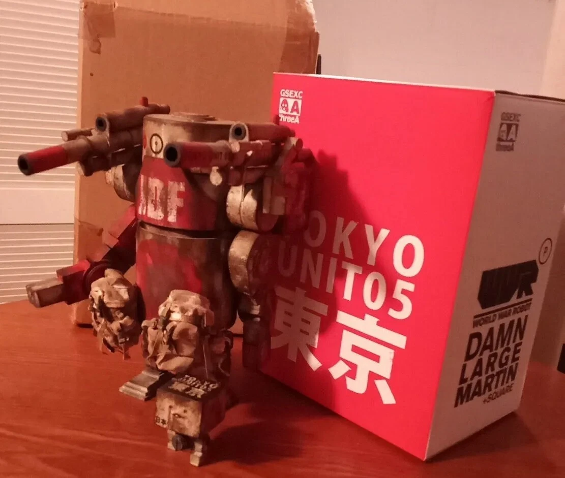 1:12 ThreeA Designer & Urban Vinyl Action Figure Action Figures
