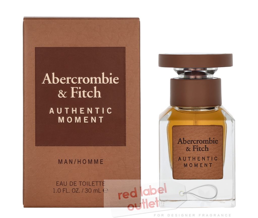 Abercrombie & Fitch Authentic Moment Men Eau de Toilette 30ml For Him