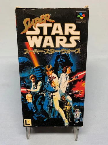 Super Star Wars SNES Super Famicom game with box & booklet Japanese NTSC SHVC-V4