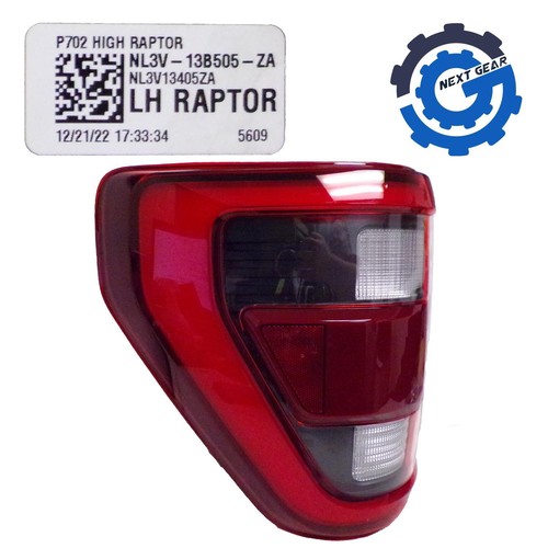 OEM Ford Left Tail Light Black Blind Spot For 2021-2023 Ford F150 NL3V-13B505-ZA - Picture 3 of 4