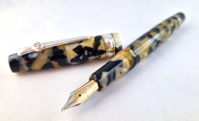 Diplomat Piston Fountain Pen 14kt Gold Nib Line Gauge BB Limited Anniversary