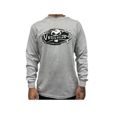 VISION STREET WEAR Shirt Adult Mens Shredder L/S  Vintage Skate T-Shirt 90's