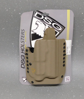 DSG Arms RH Tan Kydex Alpha Holster Heckler & Koch P30L w/ Streamlight TLR1