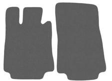 FRONT Fußmatten, Teppiche für Mercedes CL C215 coupe 1999-2006, Graphit x14 Rand
