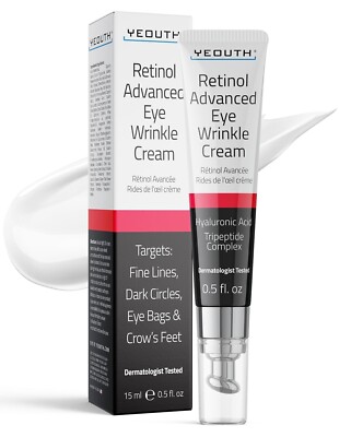 YEOUTH Retinol Eye Cream Anti Aging, Dark Circles Under Eye...CR6