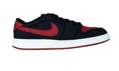 Nike Air Jordan 1 AJKO Low Black Varsity Red Bred Shoes DX4981-006