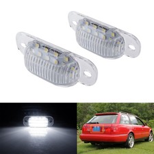 2x Canbus SMD LED Kennzeichenbeleuchtung Lampe Für Audi 80 (B4/8C) A6 S6 (C4/4A)