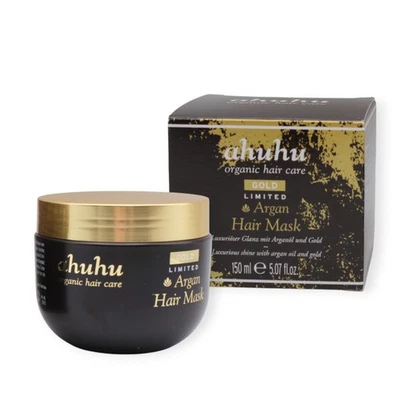 (146,33€/l) ahuhu organic hair care GOLD Argan Hair Mask 150ml