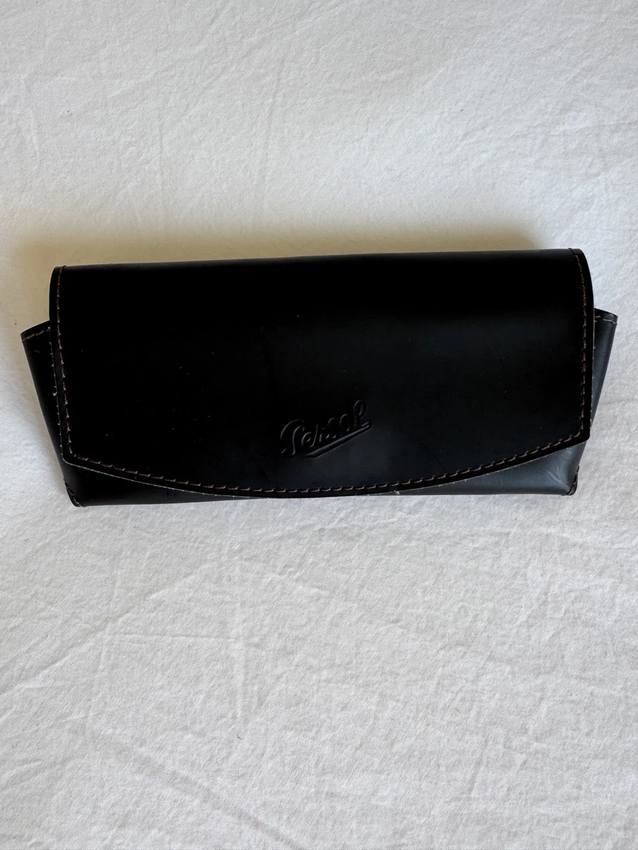PERSOL Leather Semi-Hard Eyeglasses Case ITALY Persol PO0003AT - Case Eyeglasses in Brown | Persol® Persol USA main image 3