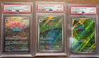 SEQUENCIAL PSA 10 BULBASAUR IVYSAUR VENUSAUR 166 167 & 198 POKEMON MEW EN