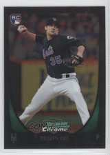 2011 Bowman Chrome Dillon Gee #192 1g9