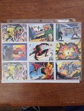 1993 Mixed Comic Card Lot Of 25 Marvel DC + Image/Valiant Deathmate Crossover 