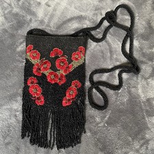 Beaded Bag Purse Made In India Vintage
