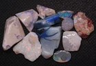 Australia Natural LIGHTNING RIDGE OPAL Failed Rough Rub Lot 55.60cts
