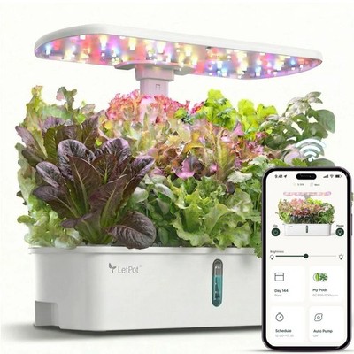 LetPot Air Hydroponic Garden System 10 Pods Indoor Grow Kit Smart indoor hydrop