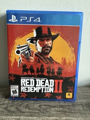 Red Dead Redemption 2 II (PS4 Sony PlayStation 4, 2018) W/ Poster Map