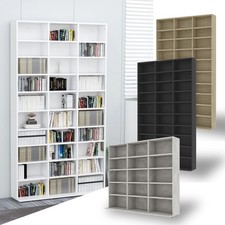 CD Regal DVD Bluray Rack Medienregal Standregal Regalwand Bücherregal Holzregal