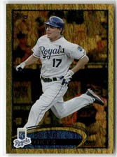 2012 TOPPS #148 CHRIS GETZ GOLD SPARKLE KANSAS CITY ROYALS