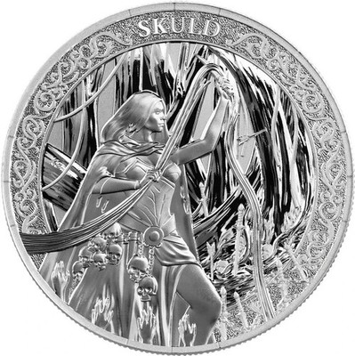 Germania Mint 5 Mark  2026 Norns Skuld  1 Oz 9999 Silber BU mit Zertifikat