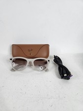 Ray-Ban Meta Skyler Smart Glasses Gen 1 RW4010 Gray With Case Charger Tested 