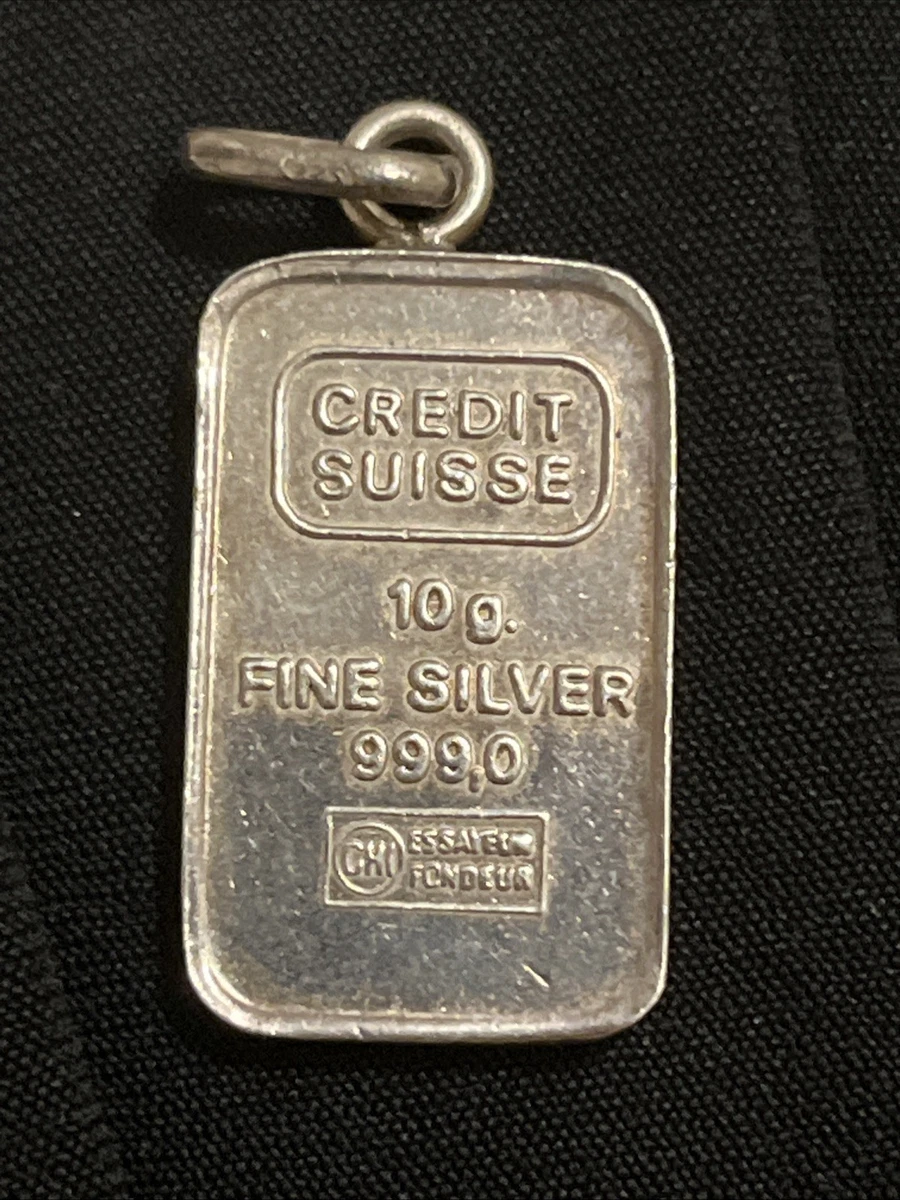 10 g Precious Metal Content per Unit Credit Suisse Bullions for