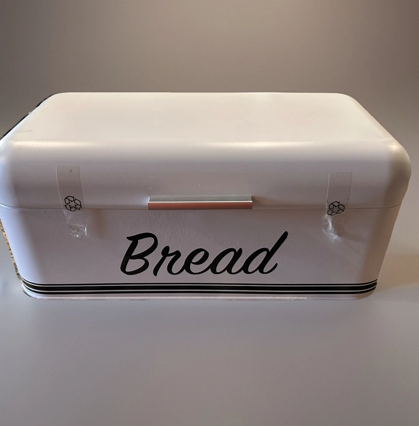 Kirkland Bread Storage Box Bin Flip Top Lid White
Opens in a new window or tab